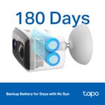 Cámara De Seguridad Tp-Link Tapo C400 Kit Exterior Con Panel Solar 1080p - Imagen 3