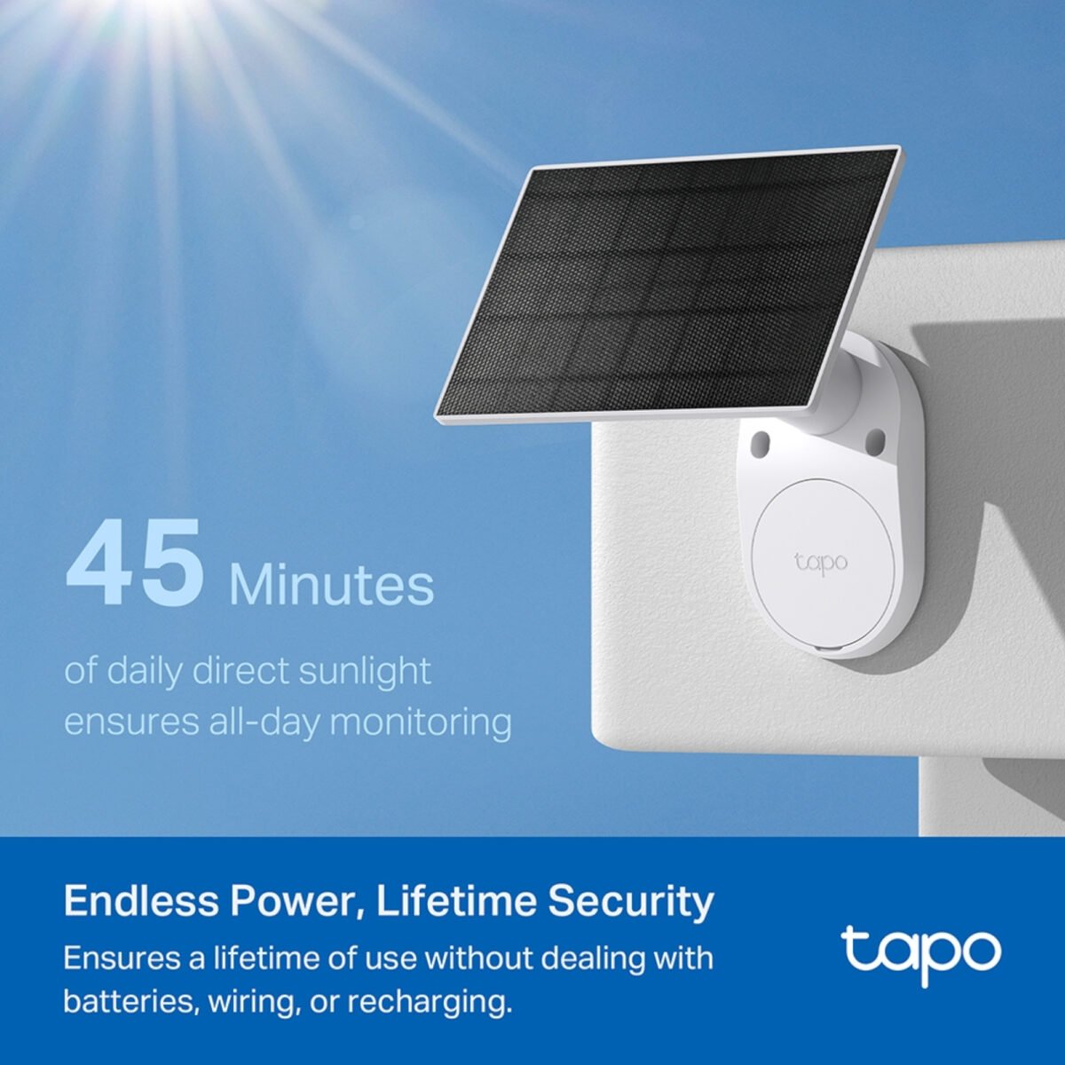 Cámara De Seguridad Tp-Link Tapo C410 Kit Exterior Con Panel Solar 2K - Imagen 4