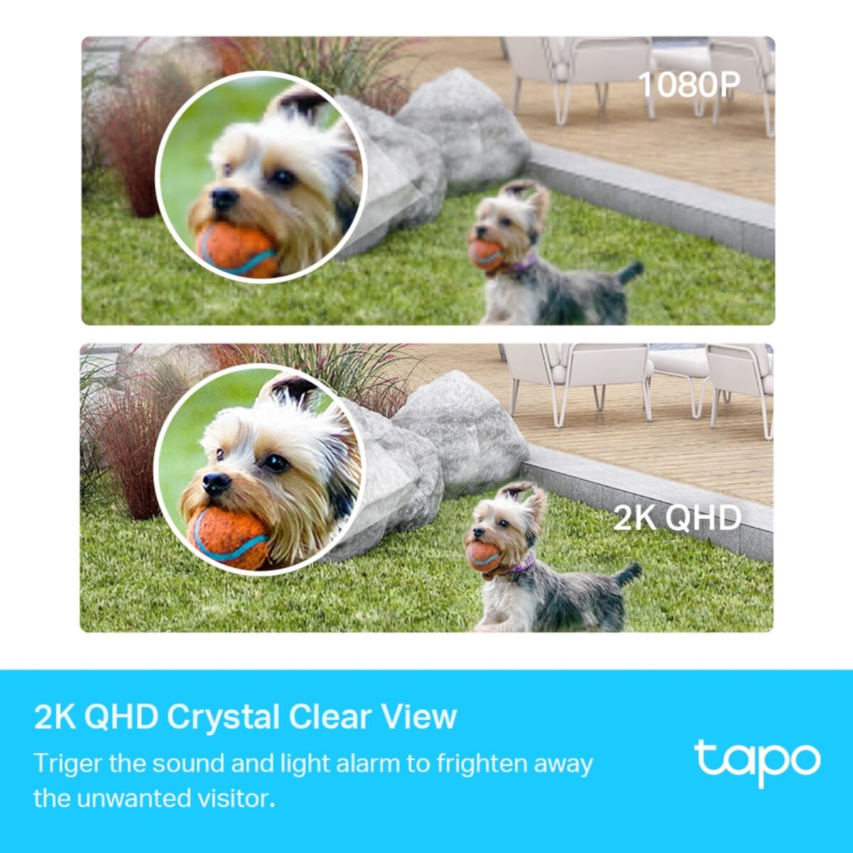 Cámara De Seguridad Tp-Link Tapo C420S1 X2 Exterior Visión Nocturna 2K QHD - Imagen 3