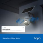 Cámara De Seguridad Tp-Link Tapo C630 Kit Exterior Con Panel Solar 3K 360° - Imagen 2