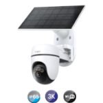 Cámara De Seguridad Tp-Link Tapo C630 Kit Exterior Con Panel Solar 3K 360° - Imagen 8