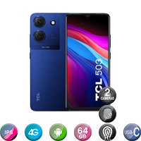 TCL5034G64GBBL_01_ICO.jpg Tcl 503 6,6'' 4G 3+3gb 64gb Dual Cam 8mp - Imagen 1