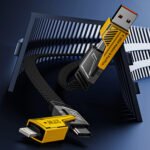 Cable de Datos Transformers 4 En 1 Usb-A / Lighting / Usb-C 6A 1m - Imagen 4