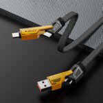 Cable de Datos Transformers 4 En 1 Usb-A / Lighting / Usb-C 6A 1m - Imagen 3