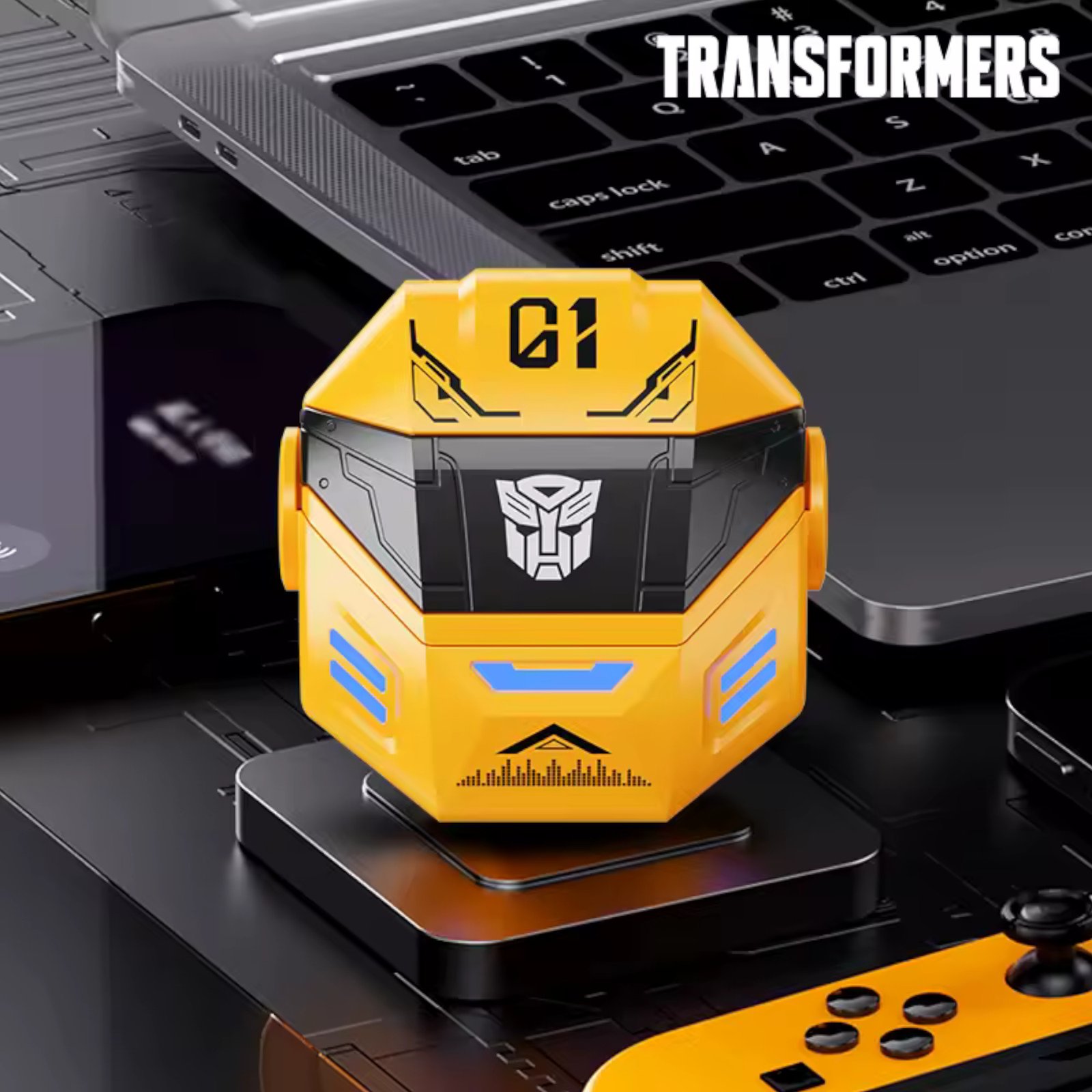 TFT36YL-04.jpg Auriculares Inalámbricos Bt Transformers TF-T36 10mm - Imagen 1