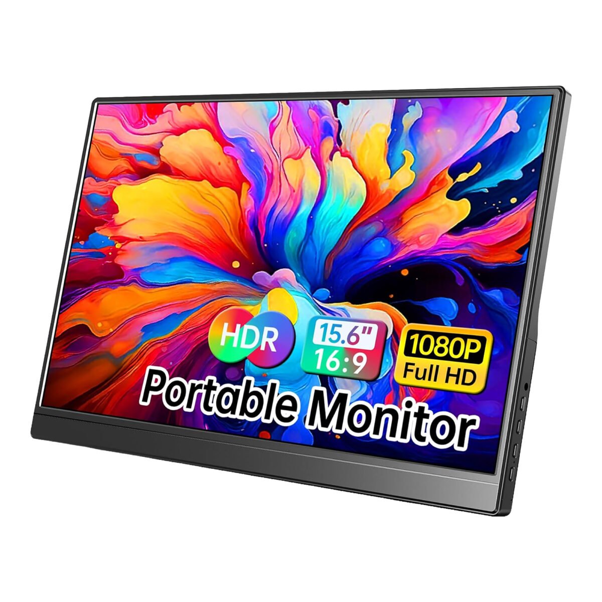 Monitor Portable WCV Pm1563 15,6'' 1080p Soporte Integrado - Imagen 6