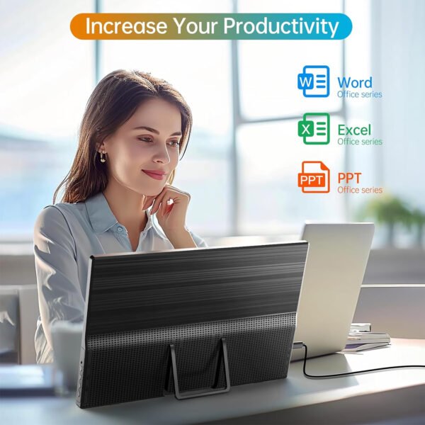 Monitor portátil WCV PM1563 — Monitor Portable WCV Pm1563 15,6'' 1080p Soporte Integrado