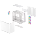 Gabinete DeepCool CG530U 4F Blanco - Imagen 2