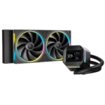 Cooler Liquido DeepCool LM240 Pantalla LCD ARGB Negro - Imagen 2