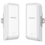 Bridge Hikvision inalambrico 5GHz exterior 3Km (kit x 2)