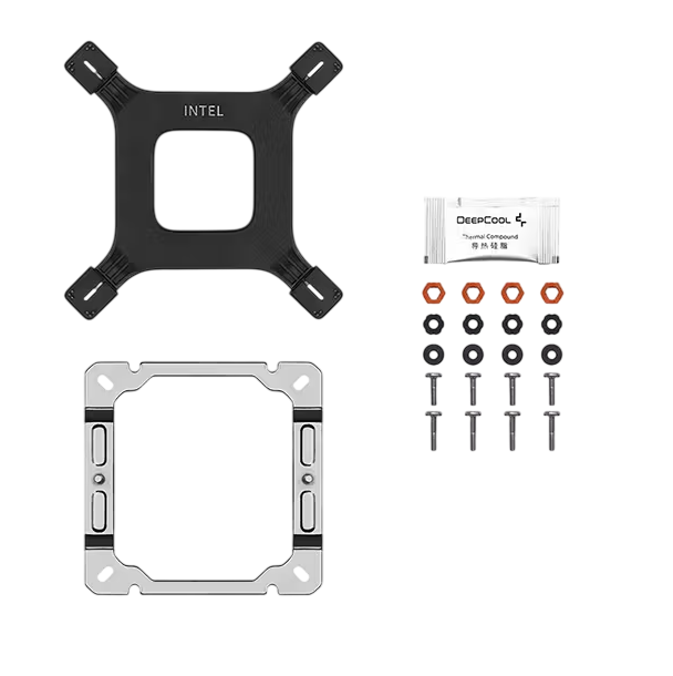 cdr-9ba6ec20008dc66db80b43674e71bcbf Air Cooler DeepCool AG400 ARGB V2 120mm Blanco - Imagen 1