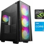 Equipo Gamer Core i5 14400F, 32GB, 1TB NVMe, RTX 5070 12GB