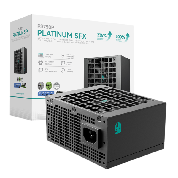 Fuente DeepCool PS750P 750W Platinum ATX 3.1 SFX