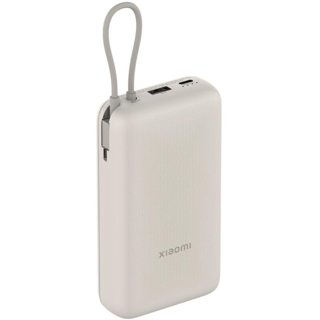 cdr-c03e8822ddd89cd79d9009a39057fc22 Powerbank Xiaomi 33w 20000mAh con cable integrado - Imagen 1