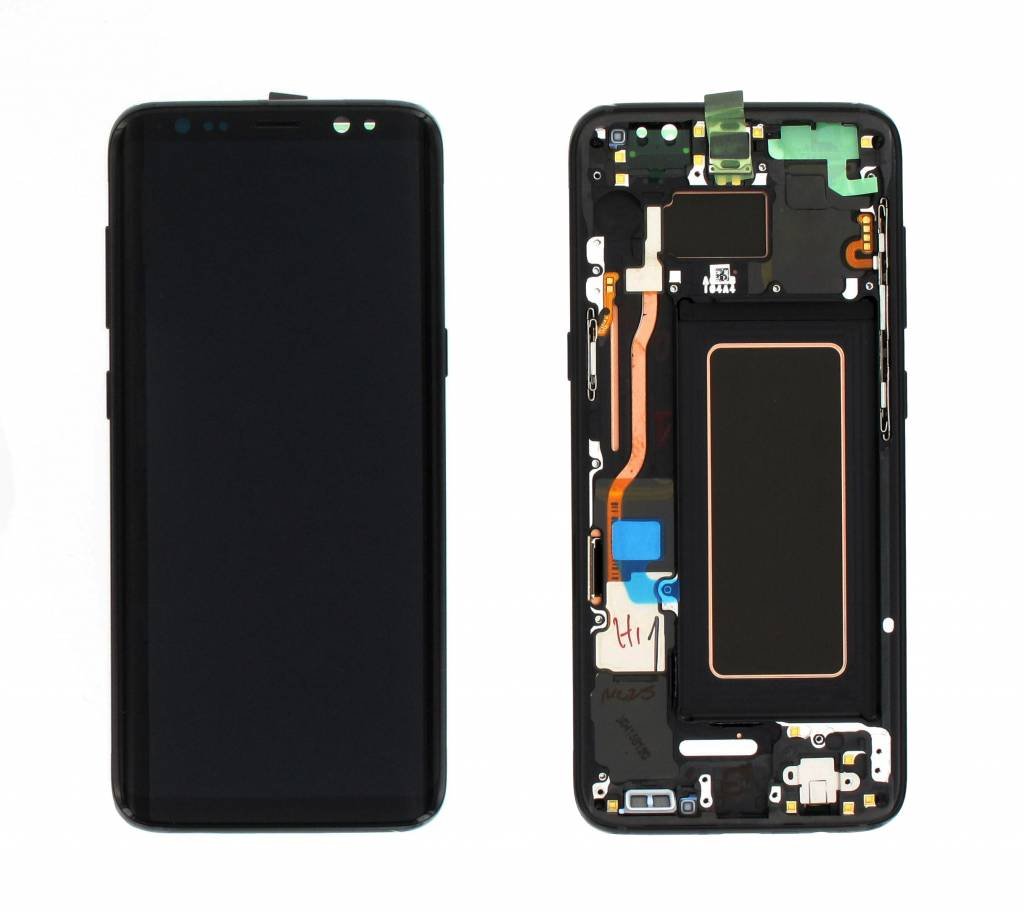 mancru-114667-2d88e3ef97bd8a216da3be463a9ff687 Display Samsung G950/S8 Comp. c/Marco Negro (GH97-20457A) - Imagen 1