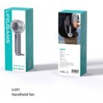 Mini Ventilador Portátil c/Soporte   2000mAh  Negro  LU01  USAMS - Imagen 2
