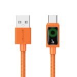 Cable de Datos USB A a USB C SJ772   3A  1.2m  Anaranjado  U92 USAMS - Imagen 3