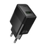 HOCO CS111A CARGADOR DE PARED 22.5W 1 USB-A BLACK