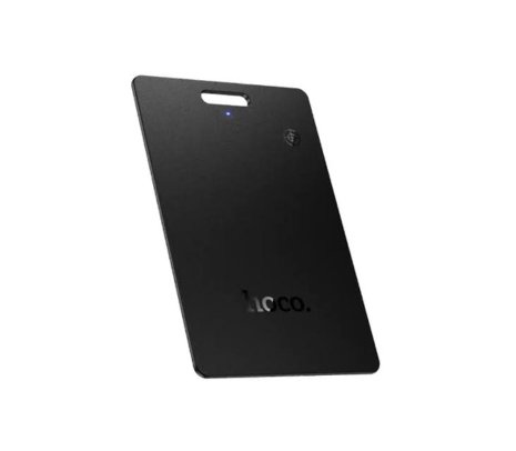 189353.jpg HOCO E102 NIDA TARJETA TAG LOCALIZADOR DUAL ANDROID/IOS BLACK - Imagen 1