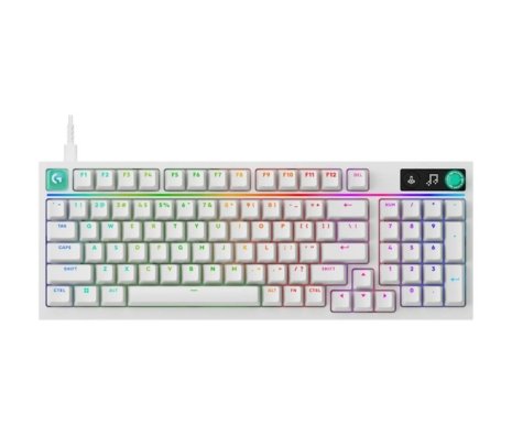 196040.jpg LOGITECH 920-014226 TECLADO G316 X 98 GAMING WHITE - Imagen 1