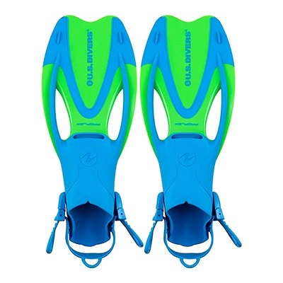 253642_01_PIC.jpg Aletas Us Divers Talon Abierto Para Niños - Imagen 1