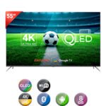 Smart Tv Aiwa 55'' QLed 4k Hdr Google TV Comando De Voz - Imagen 4