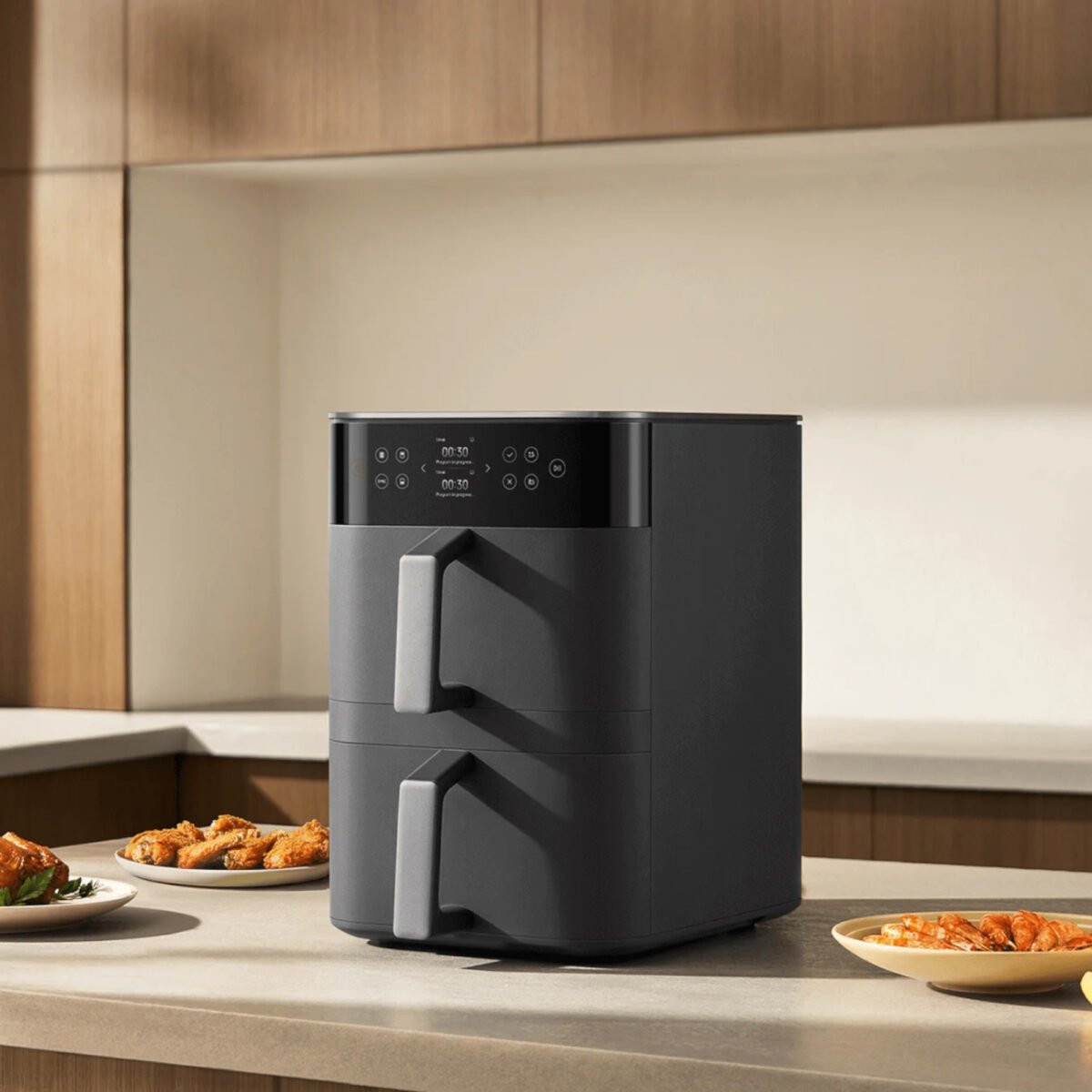 Freidora De Aire Xiaomi Doble Canasto 12l 2800w - Imagen 3