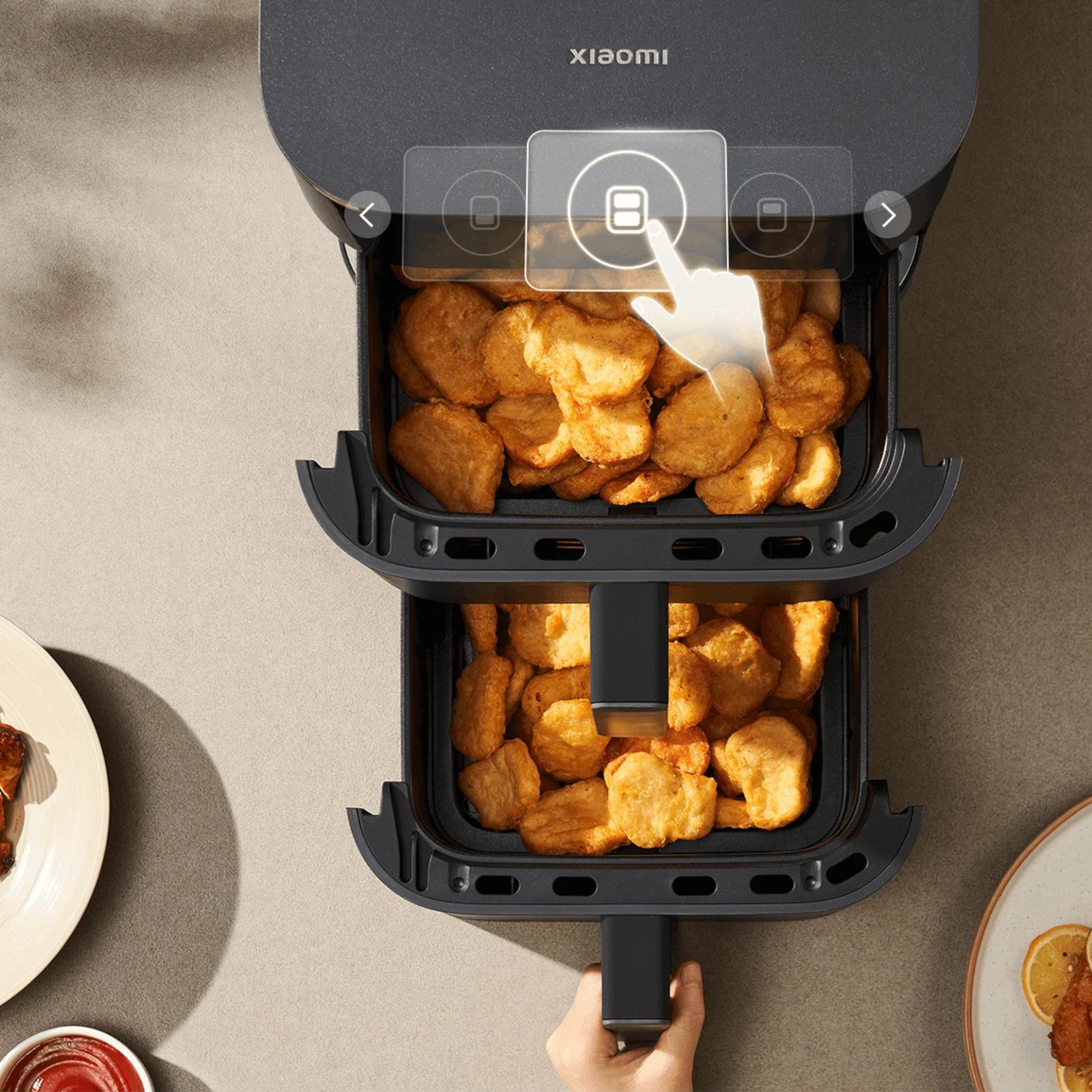 BHR0883EU-06.jpg Freidora De Aire Xiaomi Doble Canasto 12l 2800w - Imagen 1