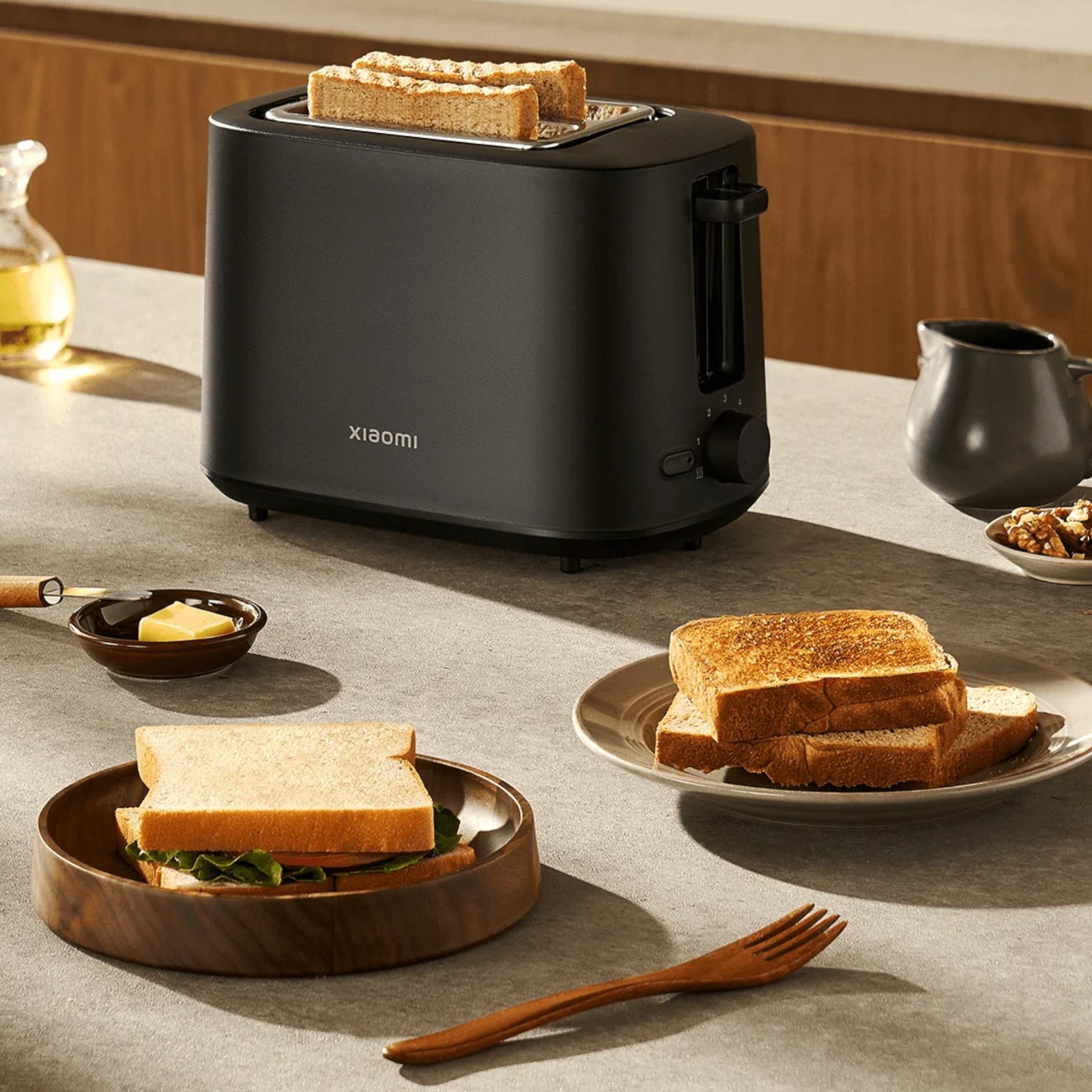 BHR8811EU-09.jpg Tostadora Xiaomi Bhr8811eu 930W 6 Niveles 2 Panes - Imagen 1