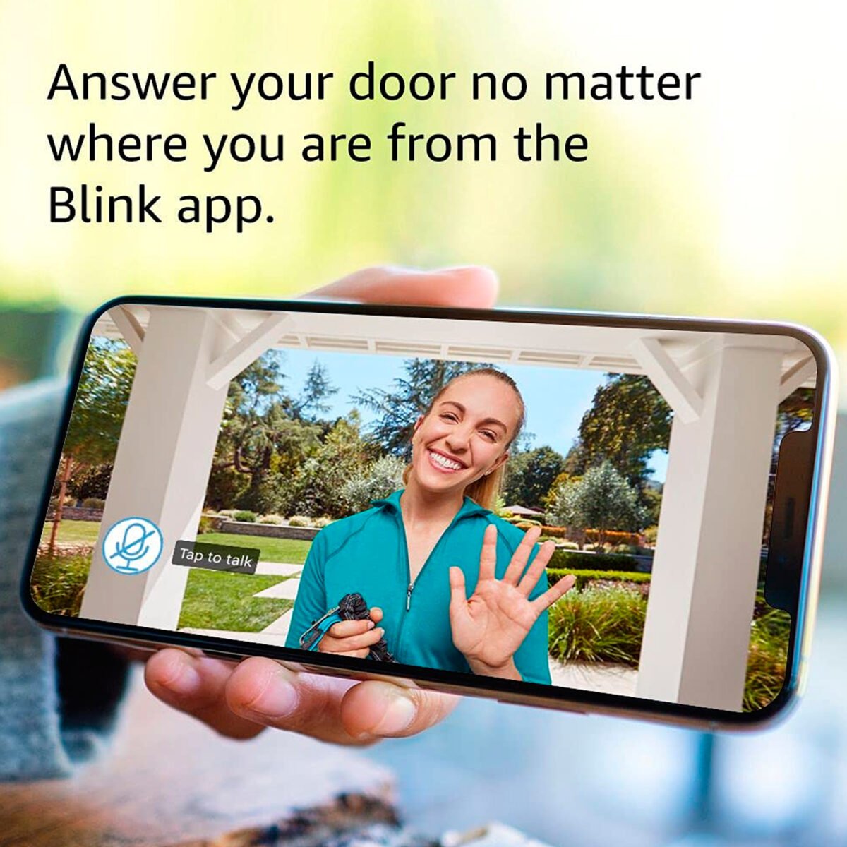 Timbre Con Video Blink Visión Nocturna Wifi 1080p - Imagen 3