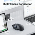 Mouse Con Trackball Diestro Ergonómico Inalámbrico ProtoArc Em01-nl - Imagen 2
