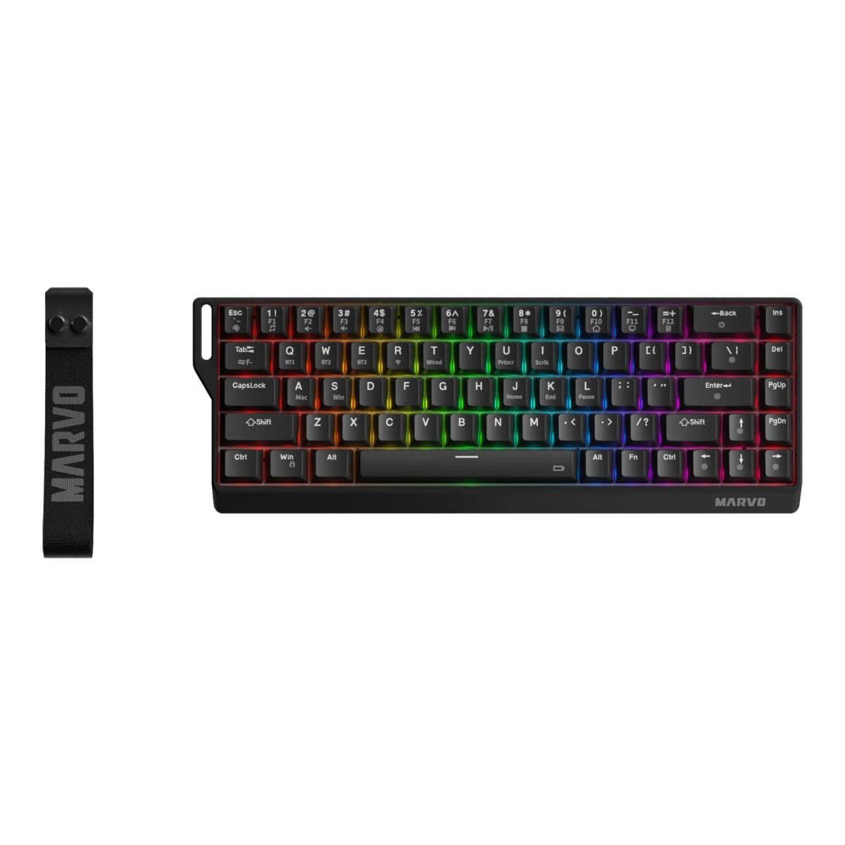 Teclado Gaming Inalámbrico Marvo Kg965w Mecánico Iluminación Rgb - Imagen 6