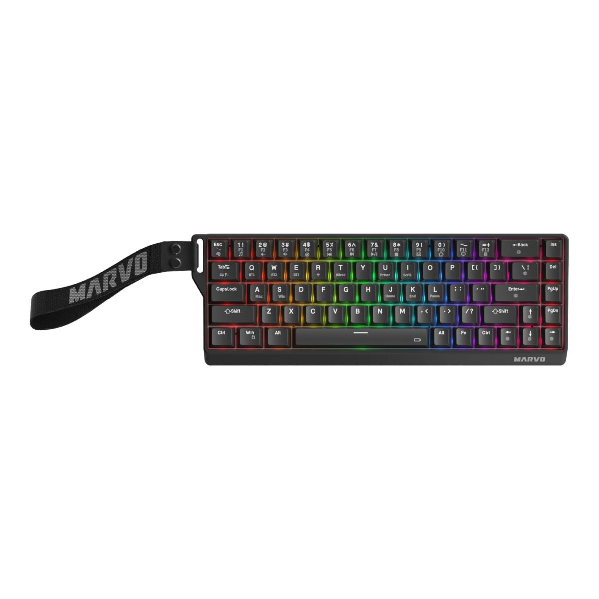 Teclado Gaming Inalámbrico Marvo Kg965w Mecánico Iluminación Rgb - Imagen 5