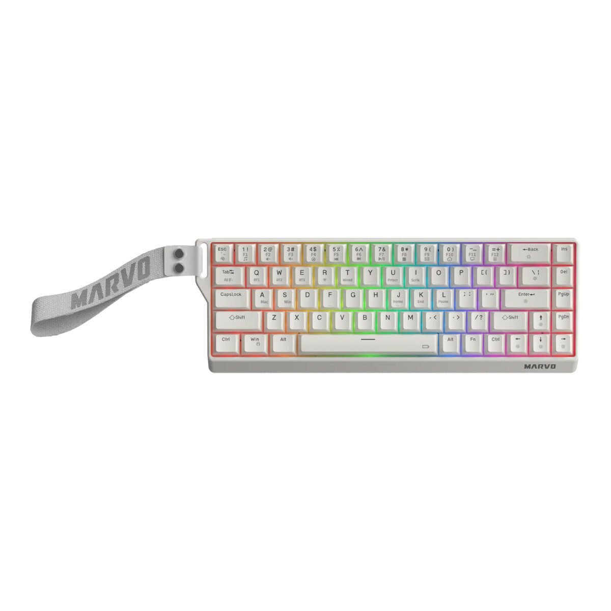 Teclado Gaming Inalámbrico Marvo Kg965w Mecánico Iluminación Rgb - Imagen 5