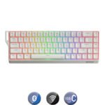 Teclado Gaming Inalámbrico Marvo Kg965w Mecánico Iluminación Rgb - Imagen 8