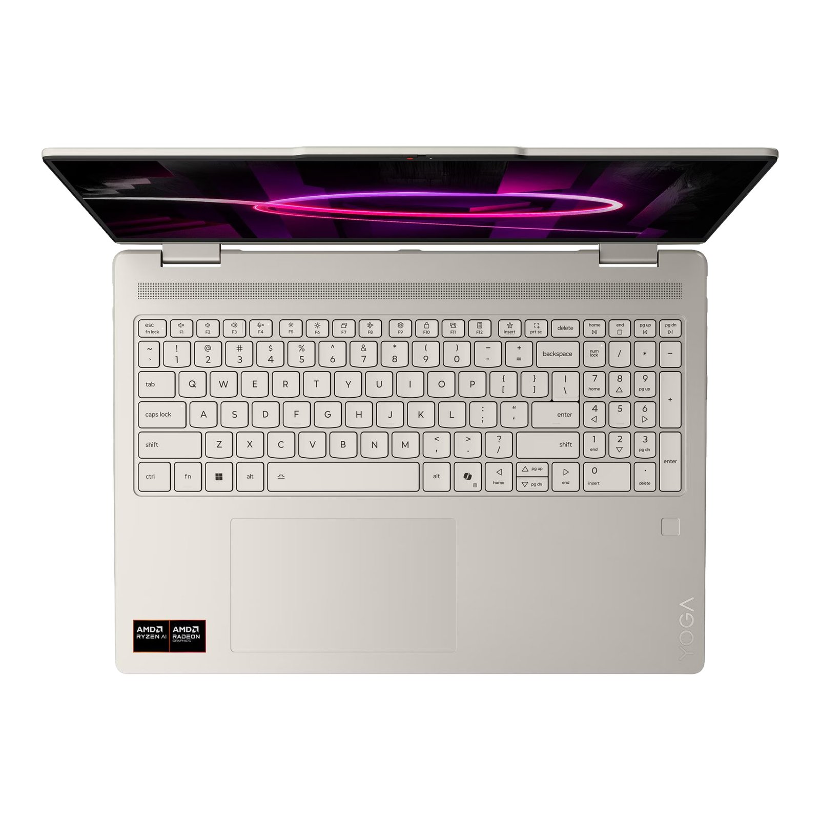 LENY716AGP11BG_06.jpg Notebook 2en1 Lenovo 16'' Ryzen AI 5 16gb 1tb Win11 Copilot+ Pc - Imagen 1