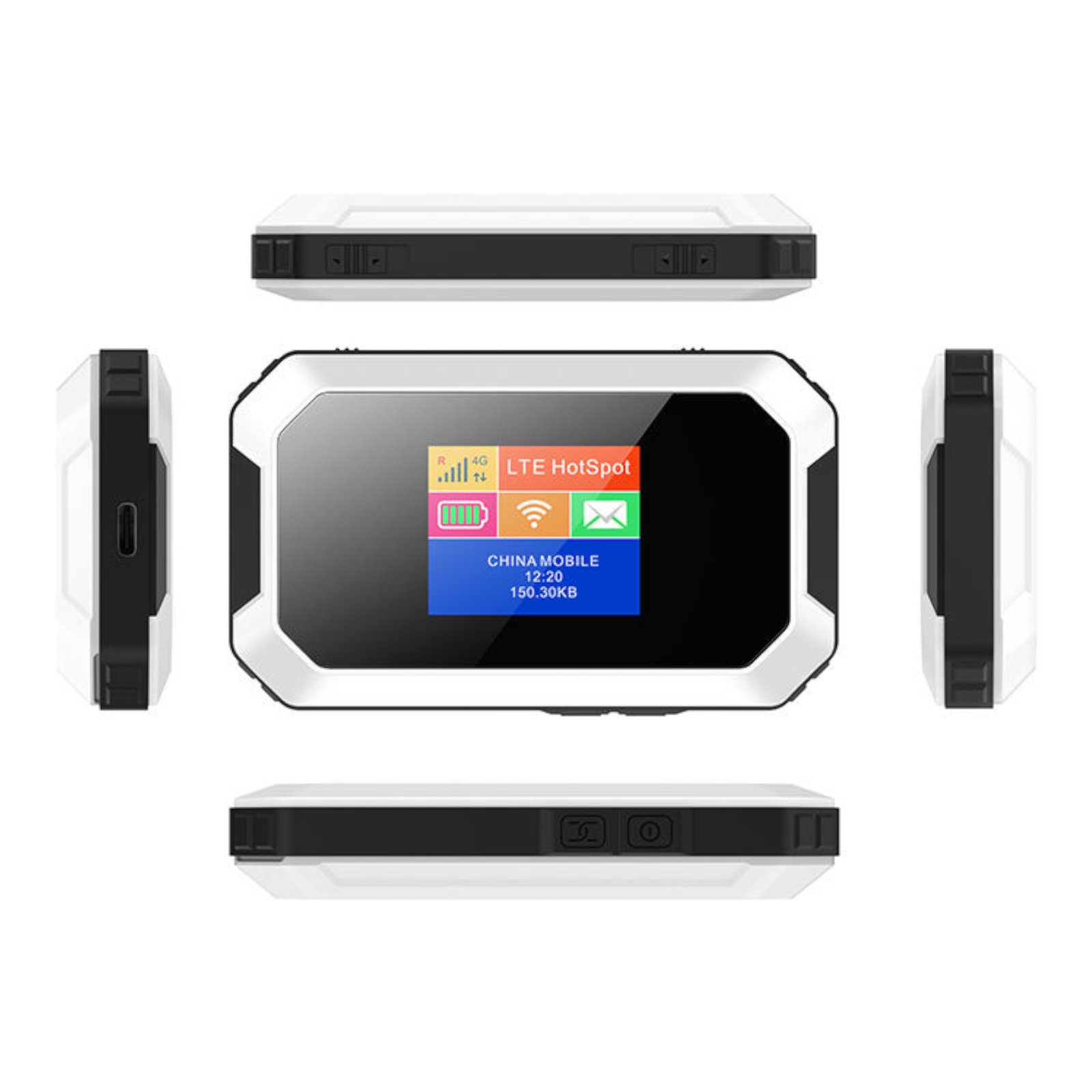 MT80-03.jpg Router Portátil 4g Wifi Olax Mt80 150/50Mbps 3000mAh - Imagen 1