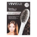 Cepillo Alisador Vivitar Para Cabello Temperatura Ajustable
