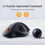 Mouse Diestro Inalámbrico Bt ProtoArc Em04 1600dpi - Imagen 3