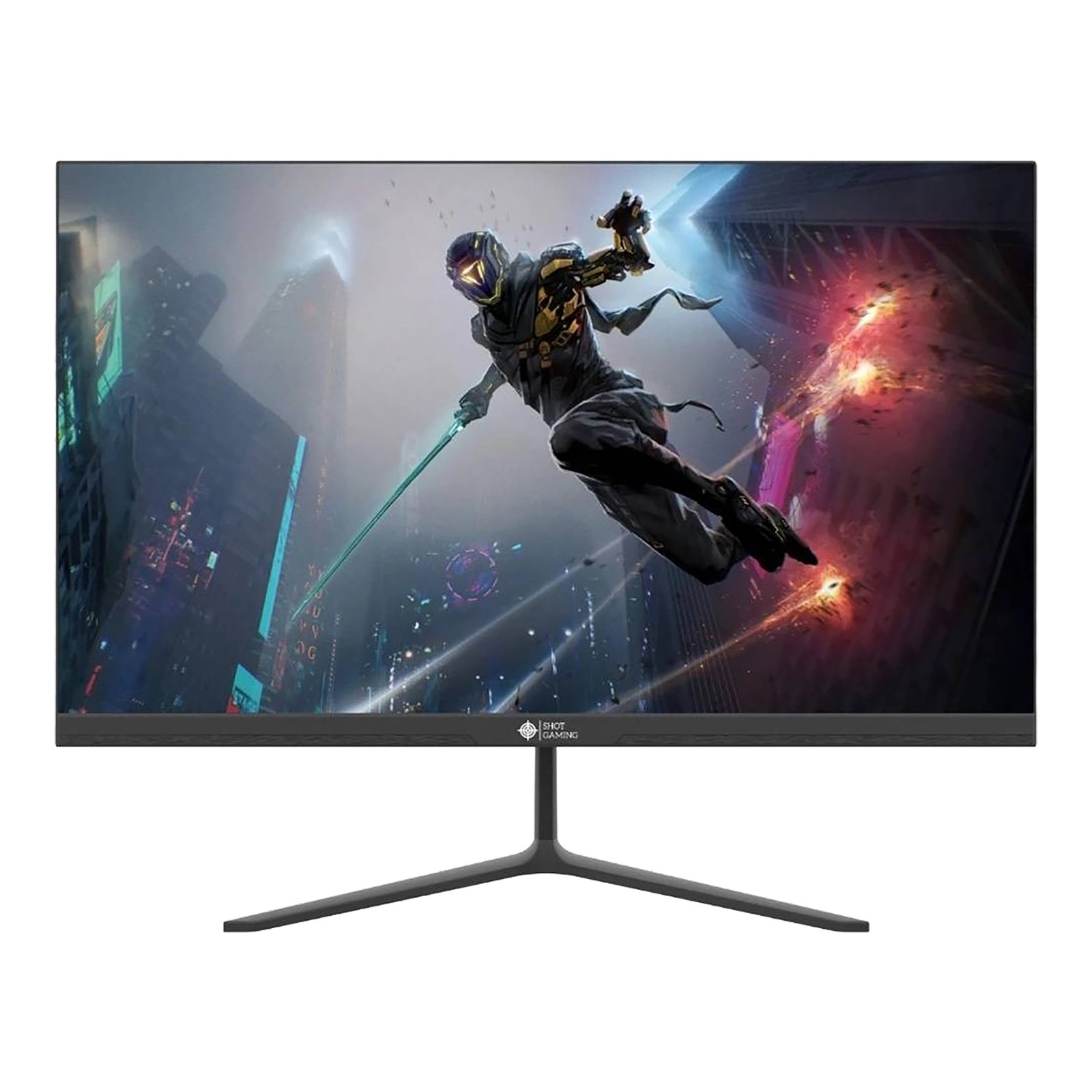 SHOSG238F4BK_01.jpg Monitor Gaming Plano Shot Gaming Sg238f4 23,8'' FHD 100hz - Imagen 1