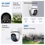 Cámara De Seguridad Tp-Link Tapo C530ws Exterior Visión Nocturna 3K 360° - Imagen 4