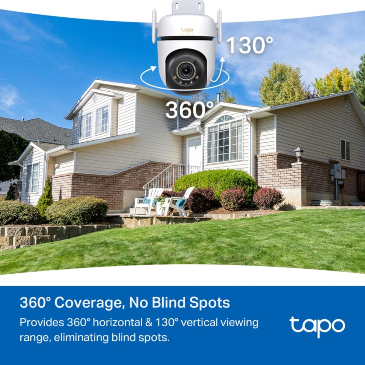Cámara De Seguridad Tp-Link Tapo C530ws Exterior Visión Nocturna 3K 360° - Imagen 3