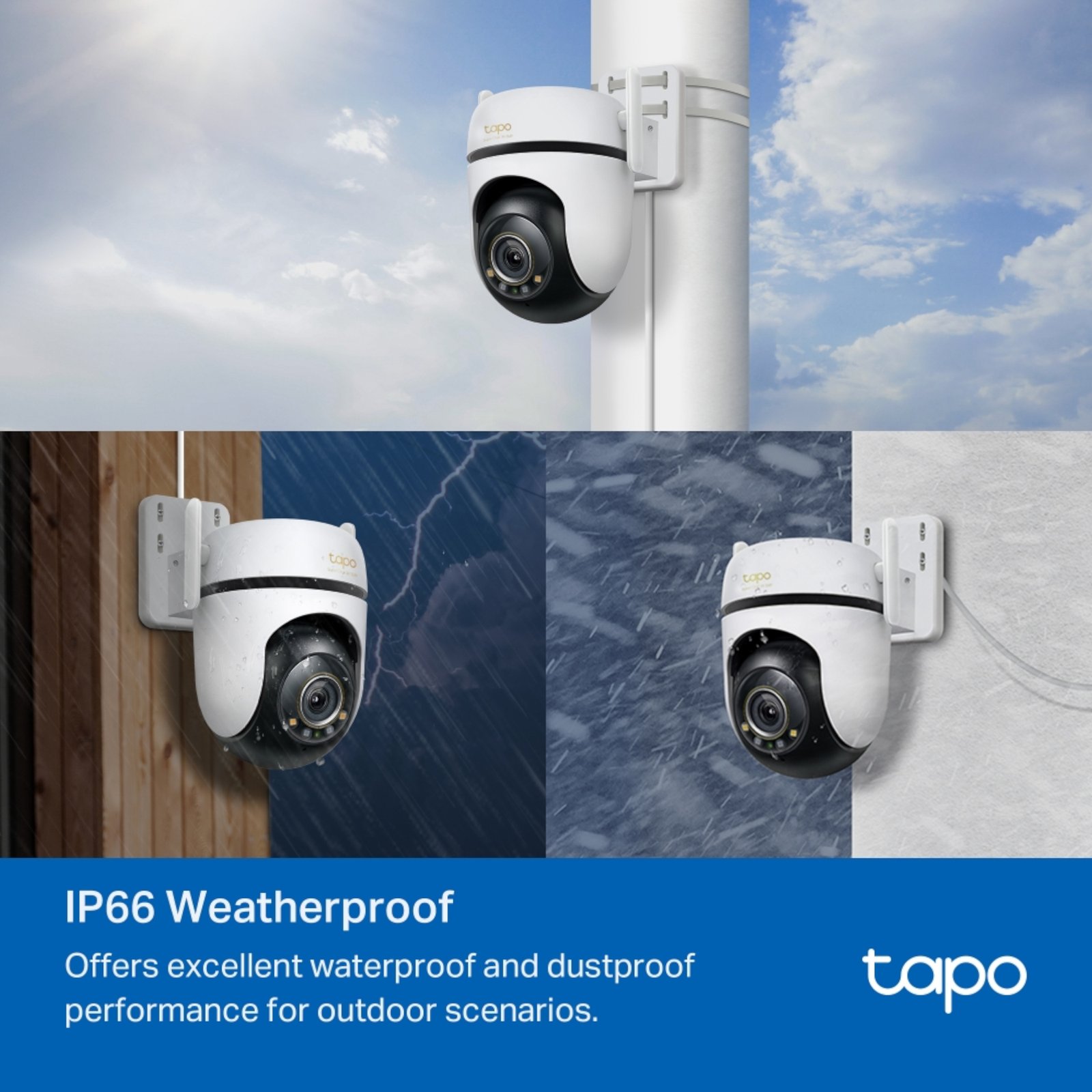 TAPOC530WS-08.jpg Cámara De Seguridad Tp-Link Tapo C530ws Exterior Visión Nocturna 3K 360° - Imagen 1