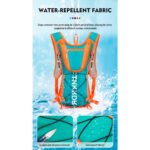 Mochila De Hidratación Thinkrider Repelente Al Agua 10L - Imagen 2