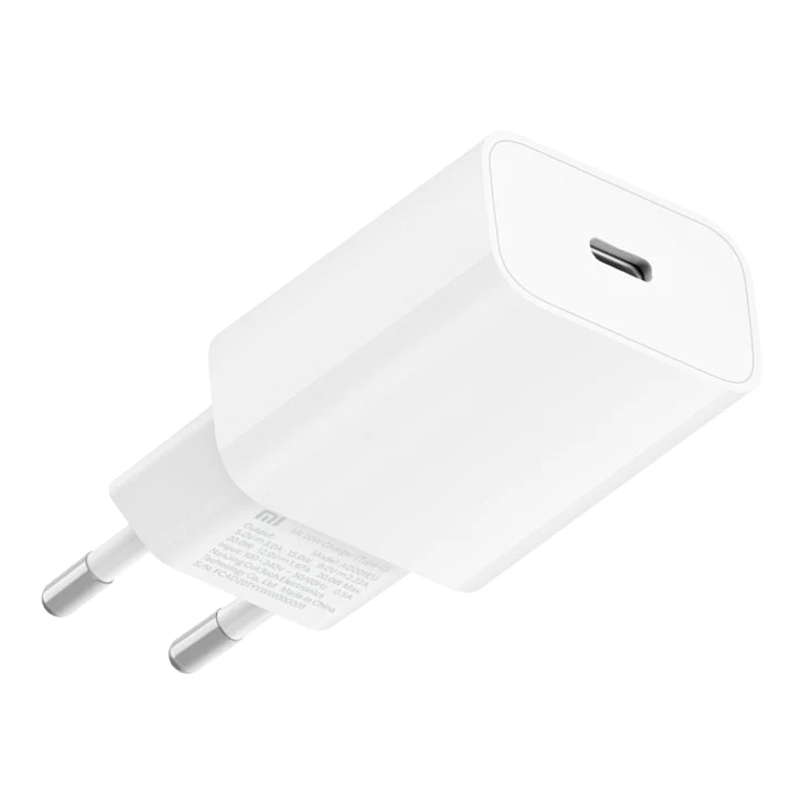 XIABHR08M8EU_02.jpg Cargador De Pared 1 Usb C Xiaomi Bhr08m8eu 20W - Imagen 1