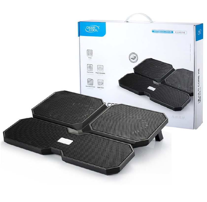 cdr-123d7d84d72fd9f2b111673f9bbd834d Bandeja DeepCool Multi Core X6 para Notebooks hasta 17" - Imagen 1