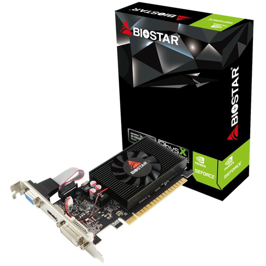 cdr-1cf6d0464334b577498122ea145fdea6 Tarjeta de Video BioStar GT710 2GB DDR3 PCI-E 2.0 - Imagen 1