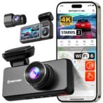 Dashcam Redtiger F17 Elite 4K Triple Wi-Fi GPS - Imagen 2