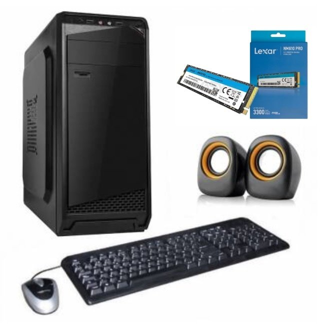 cdr-406f5d87c45a85754a44878eb9dcadd7 Equipo AMD Ryzen 7 8GB DDR4 + SSD Lexar 500GB NVMe - Imagen 1