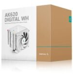 Cooler CPU DeepCool AK620 Digital SE Blanco ARGB - Imagen 2